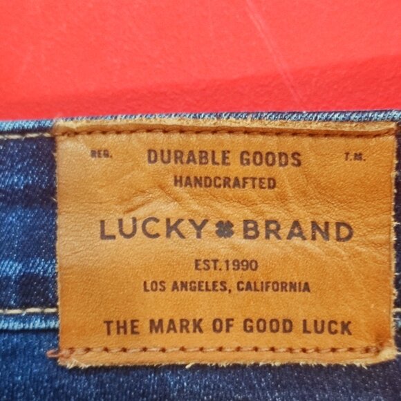 Lucky Brand Jeans Hayden skinny ankle indigo blue women's size 00 / 24 - Picture 5 of 12